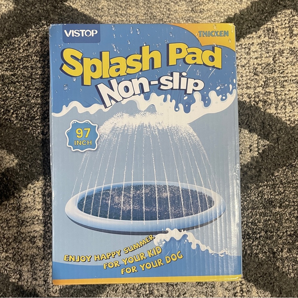 Splash Pad Non-slip - Blue